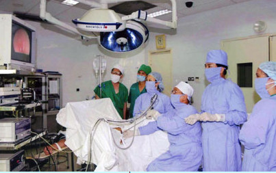 Bệnh nhân BHYT được điều trị bằng phương pháp hiện đại tại Bệnh viện Trung ương Quân đội 108.