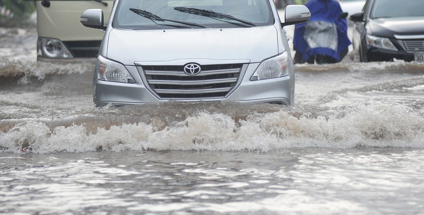 Bồi thường bảo hiểm ô tô trước mưa lũ